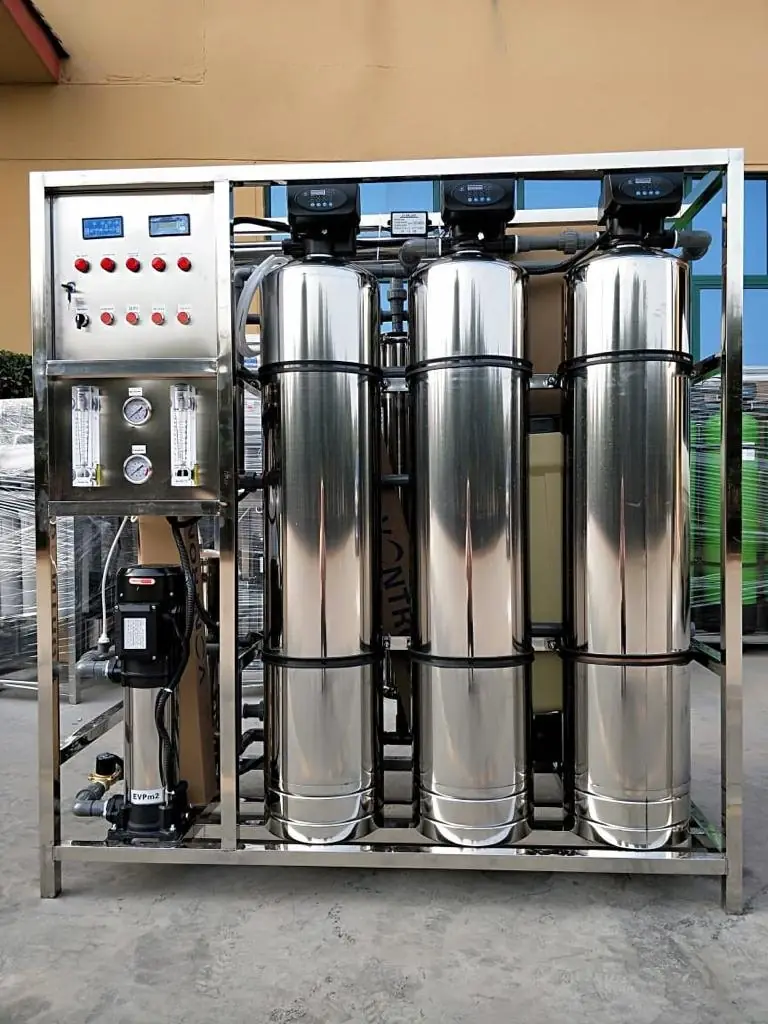Water treatment by Deep Core Wells